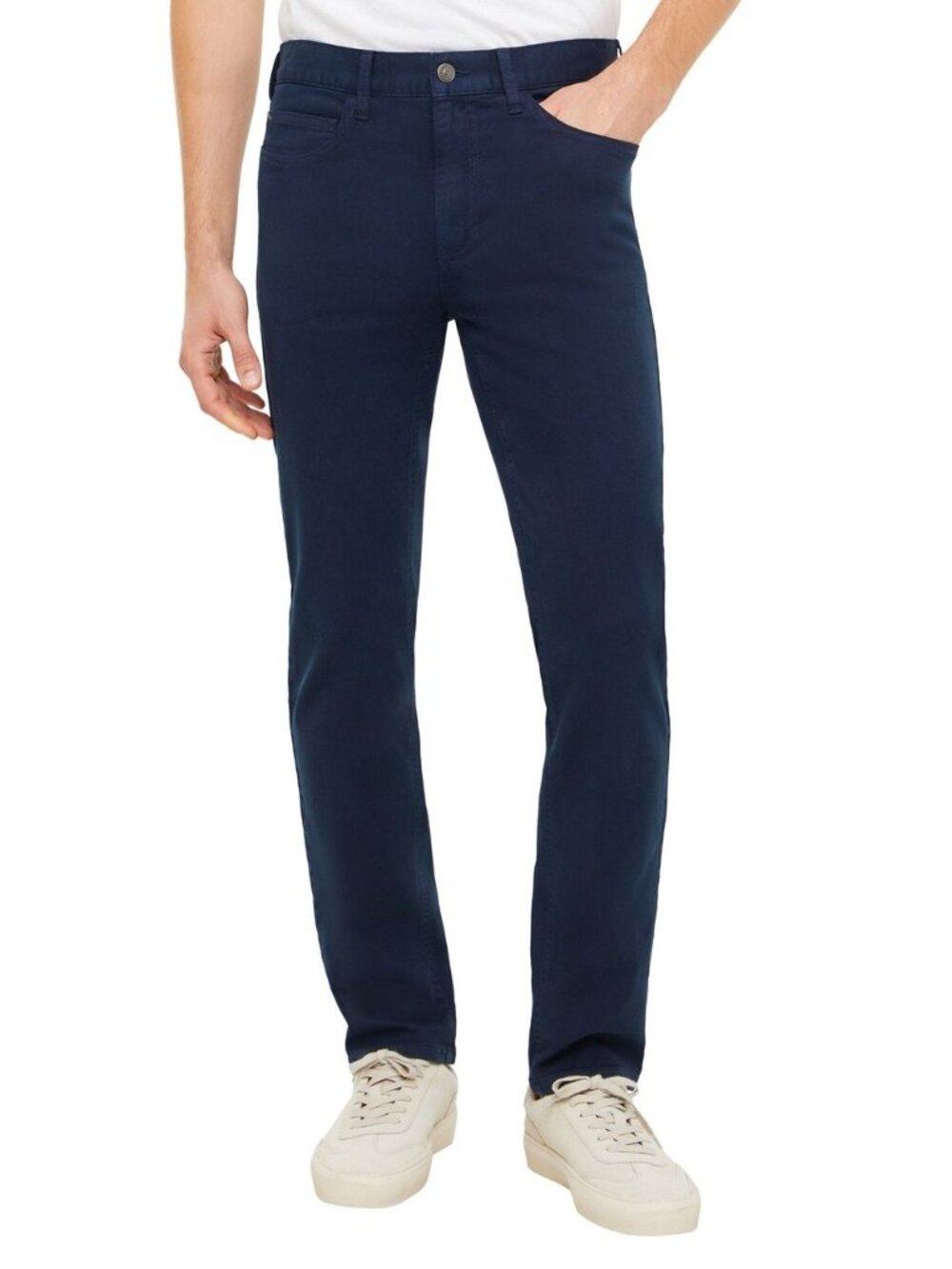 NWT Banana Republic Men's 32x30 Slim Fit 5-Pocket Twill Chino Pants Navy